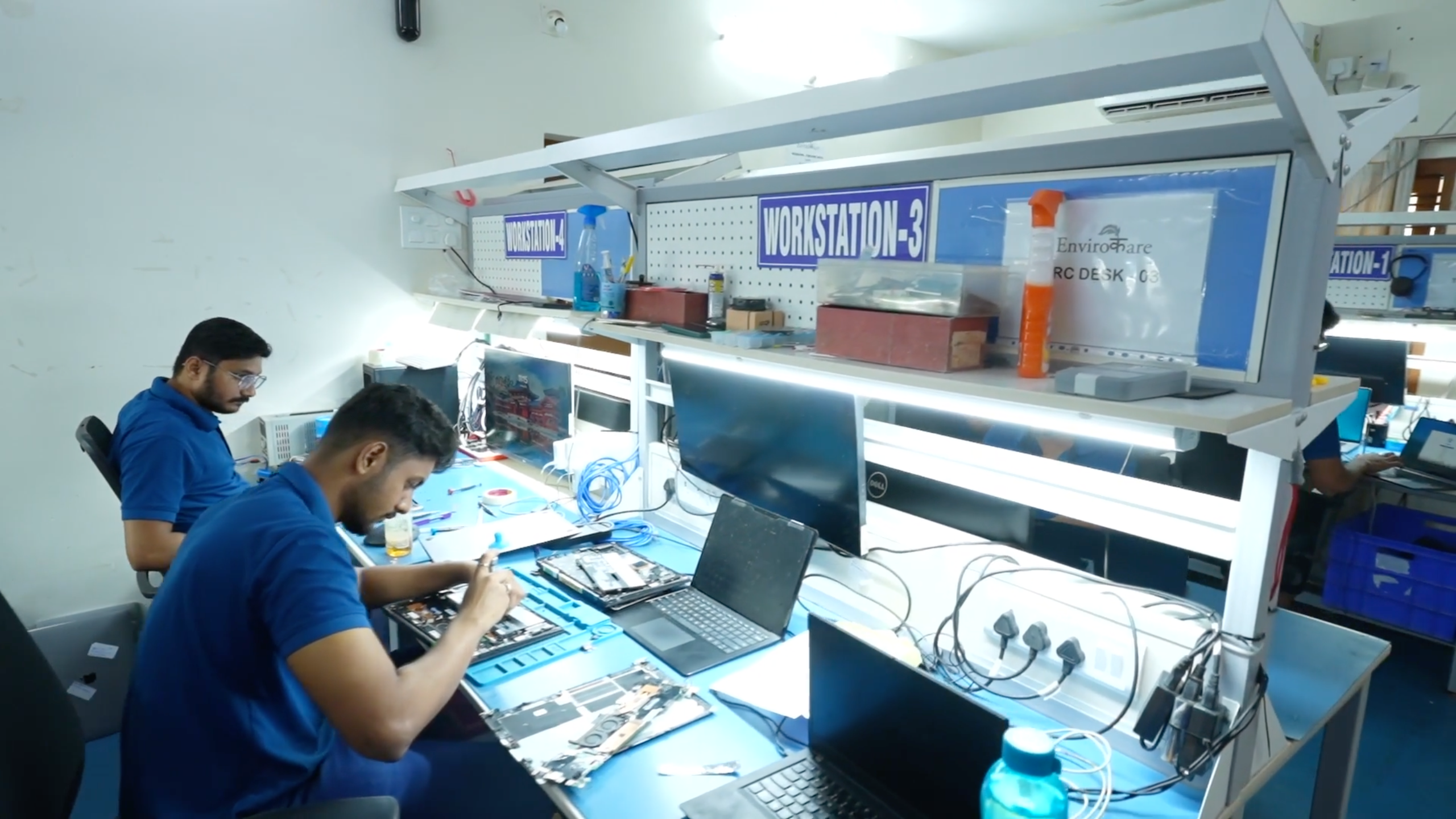 Diagnostics, Testing & Refurbishing Workstations